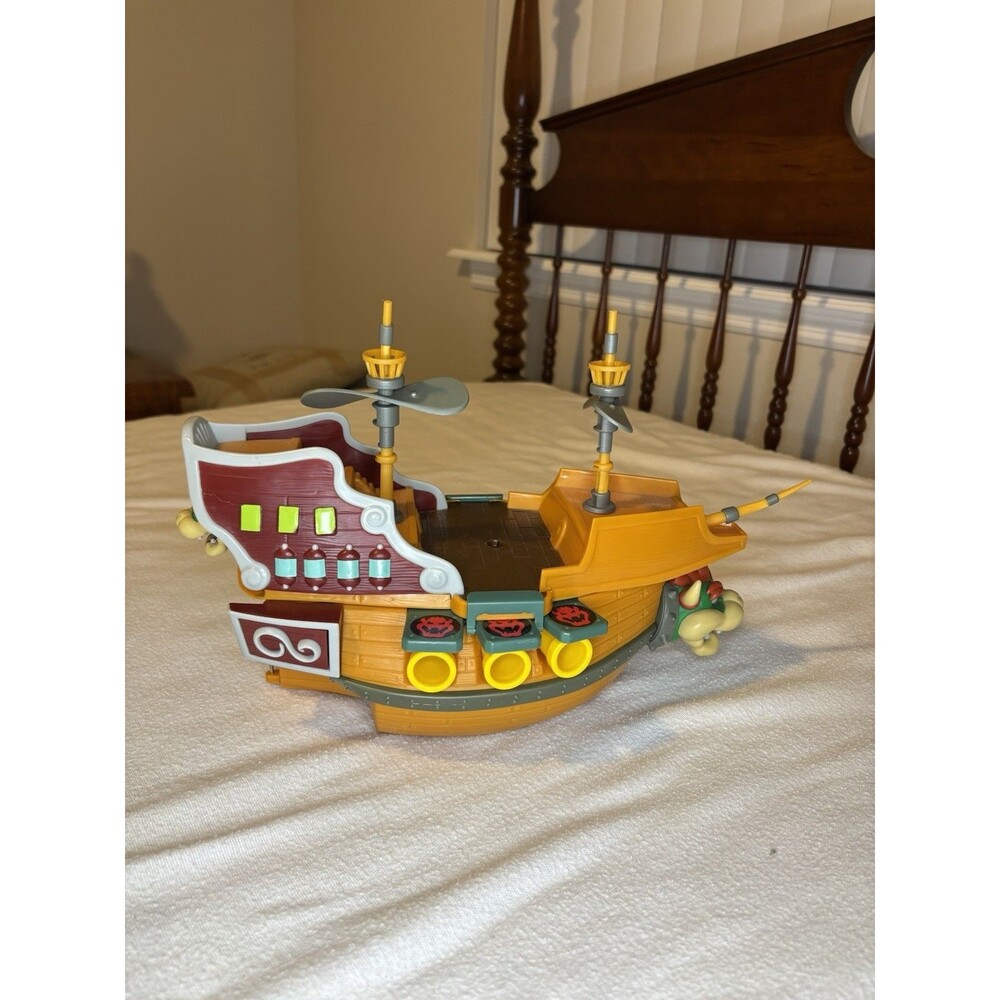 Nintendo Bowser‎ Airship Vehicle Playset Jakks Pacific Incomplete Shell Parts